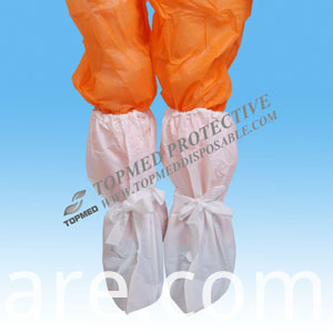 Disposable PP+CPE Shoe Cover for Women Used in Medical and Healthcare